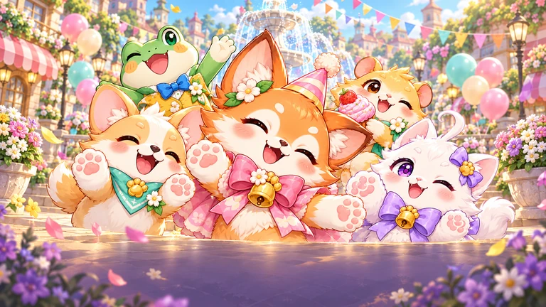Animal Party · game theme preview
