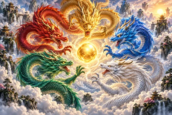 Five Dragons · game theme preview