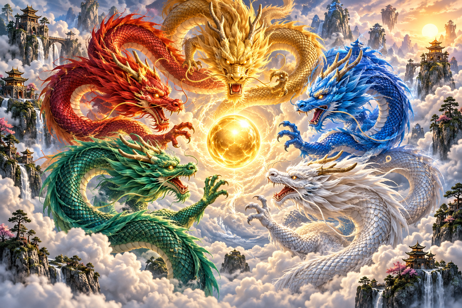 五龍傳說 · 遊戲主題預覽