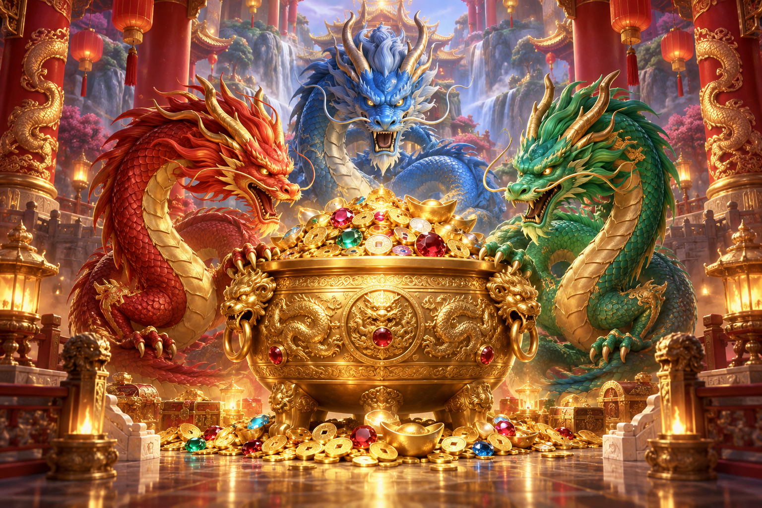 三龍聚寶 · 遊戲主題預覽